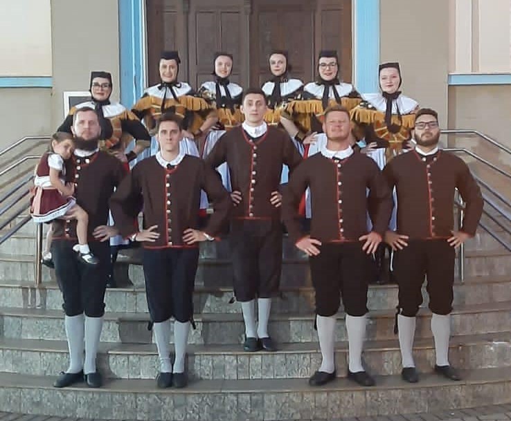 Grupo Folclórico Alemão Heimatland se apresentou em Aratiba no Rio