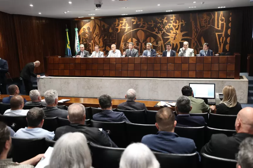 Audiência ocorreu no Plenarinho da Assembleia Legislativa na noite desta segunda-feira (2).Créditos:Valdir Amaral/Alep
