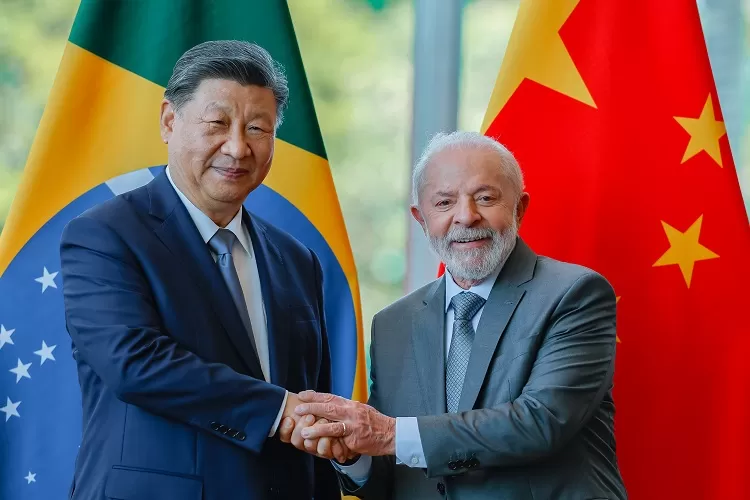 Presidentes Xi Jinping e Lula durante encontro no Palácio da Alvorada, em 20 de novembro de 2024. Ricardo Stuckert