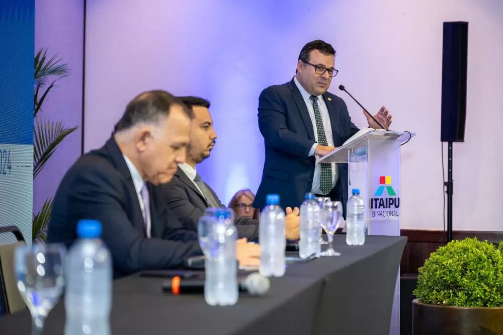 Diretor jurídico da Itaipu, Luiz Fernando Ferreira Delazari. Fotos: William Brisida/Itaipu Binacional. 