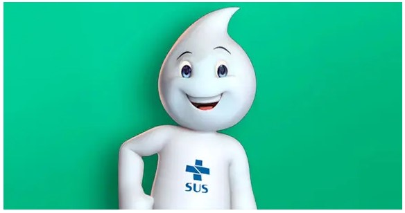 Criado em 1986 por Darlan Rosa, o Zé Gotinha tornou-se símbolo nacional da vacinação infantil (Crédito: Divulgação)