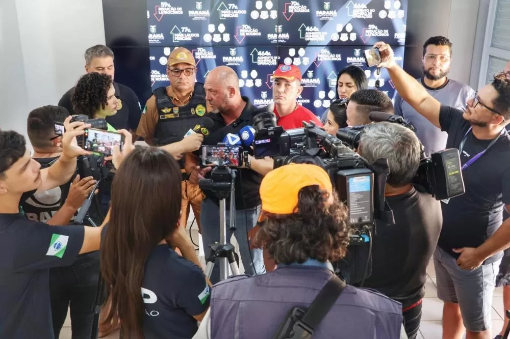  REUNIÃO Integração e tecnologia reduzem em 24,30% s ocorrências policiais no Litoral Foto: Ricardo Almeida/SESP