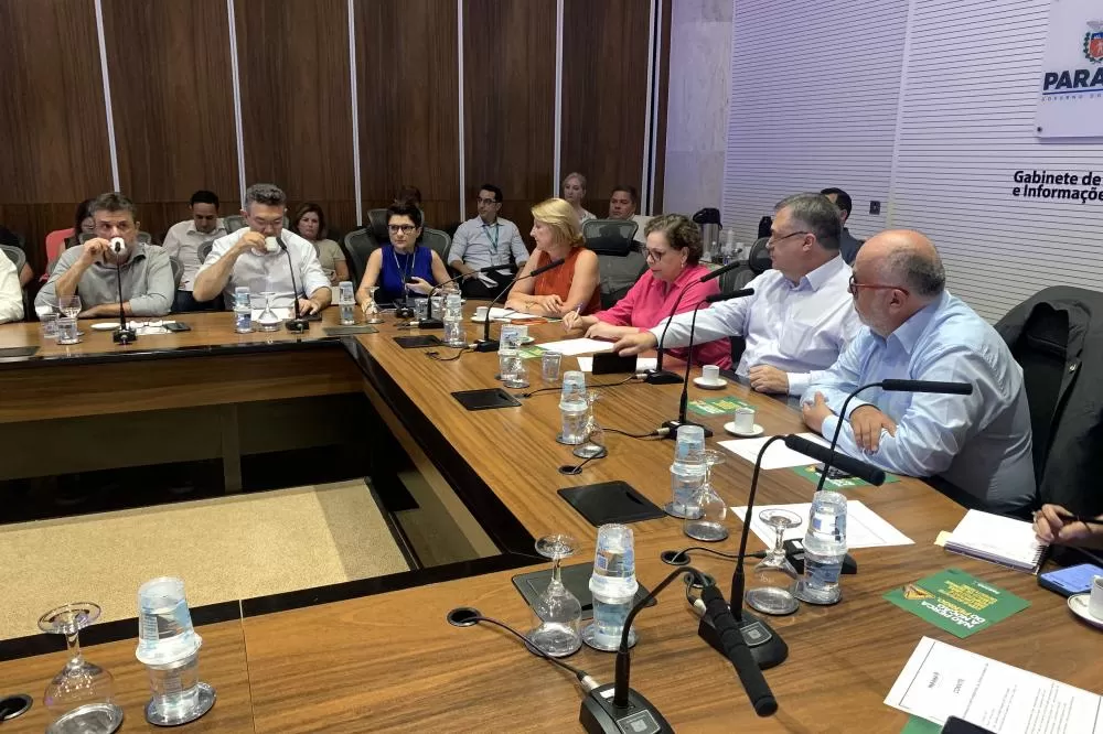 Comitê Intersetorial da dengue recebe apoio do Creci-PR e fortalece enfrentamento Foto: SESA