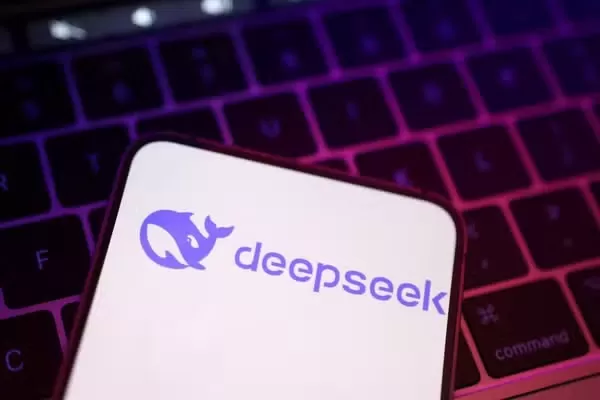 Logo do Deepseek — Foto: Dado Ruvic/Reuters