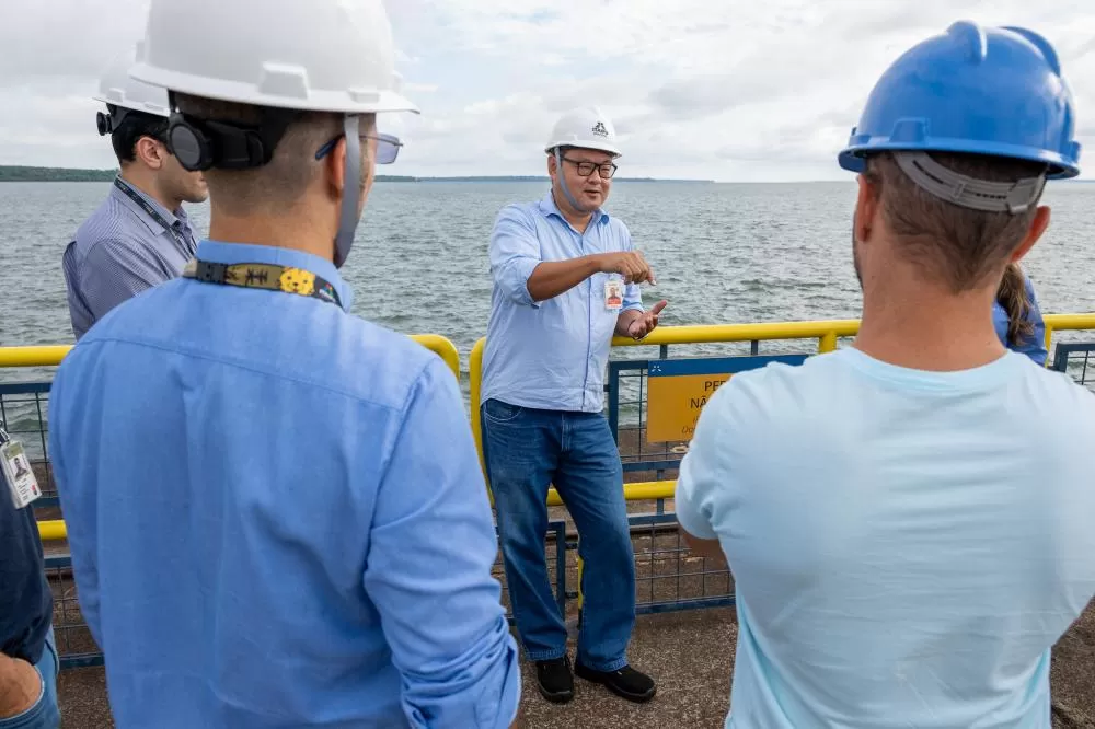 Claudio Issamy Osako, engenheiro da Divisão de Engenharia Civil e Arquitetura da Itaipu.. Crédito das fotos: William Brisida/Itaipu Binacional.