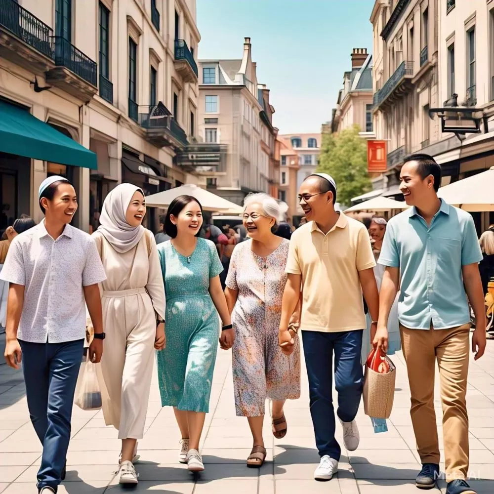 Imagem sobre diversidade cultural de um país democrático.