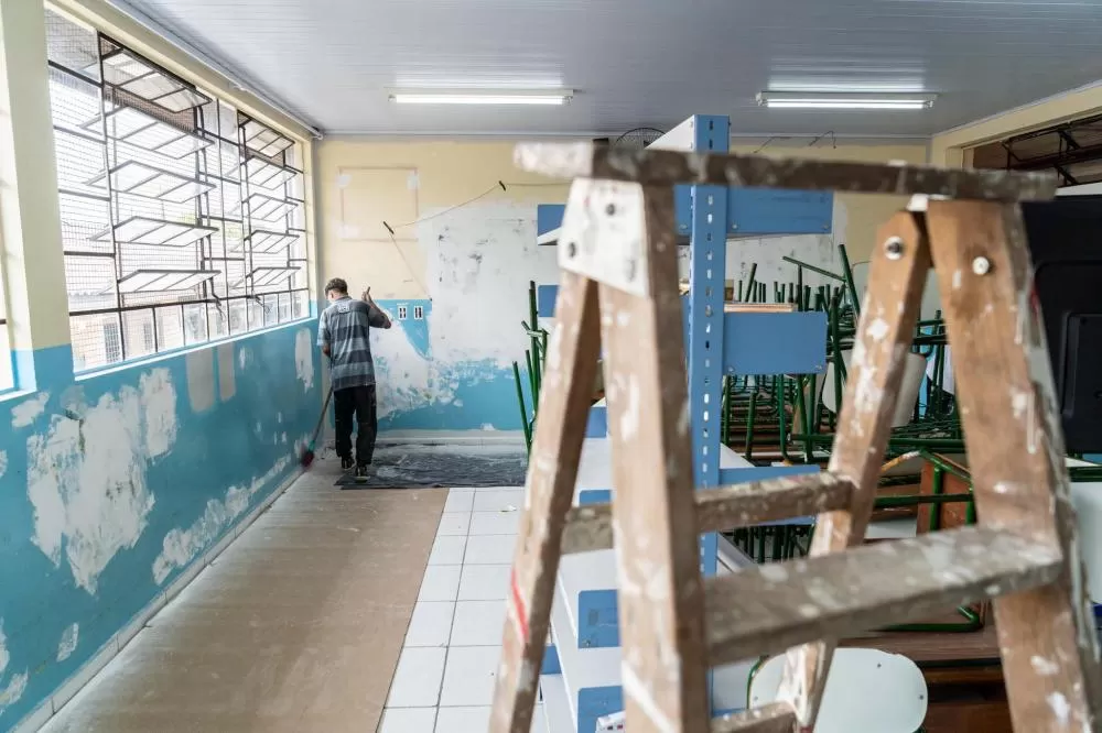 Parceiro da Escola: empresas realizam melhorias e preparam 82 colégios para volta dos alunos Foto: SEED