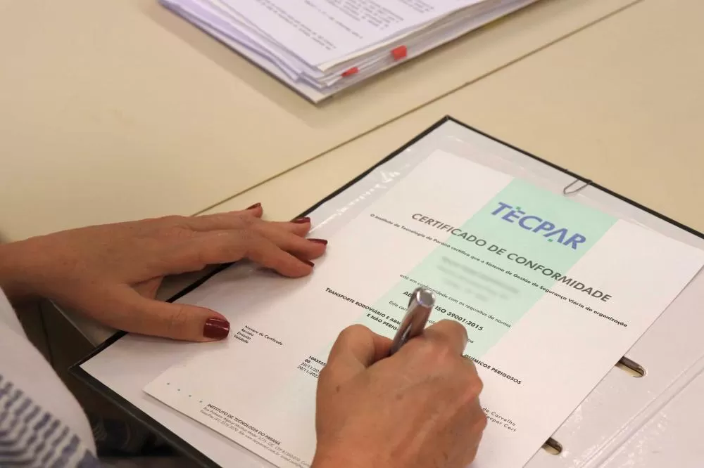 Tecpar é acreditado pelo Inmetro para emitir certificação de saúde e segurança do trabalho Foto: Hedeson Alves/AEN