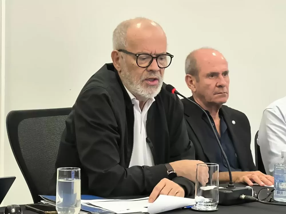 Rau Jungmann apresenta o desempenho da industria mineral em 2024. Crédito: Divulgação