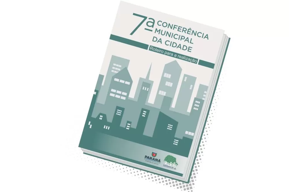 Cartilha apresenta passo a passo para a realização da Conferência Municipal da Cidade Foto: Divulgação