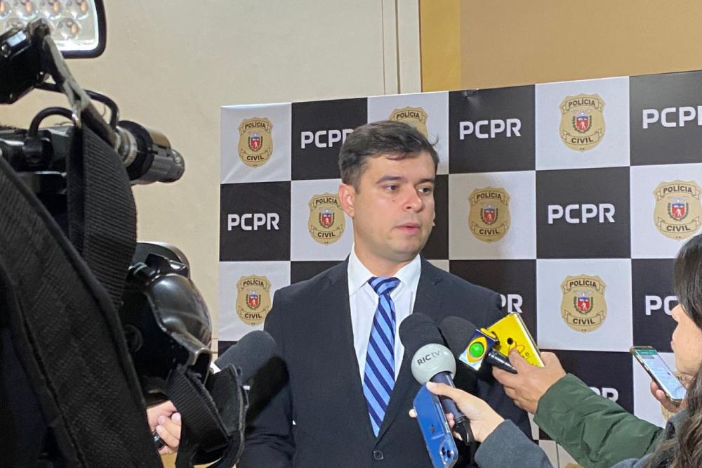 PCPR e PF prendem estudante acusado de abuso de crianças, em Foz do Iguaçu Foto: PCPR