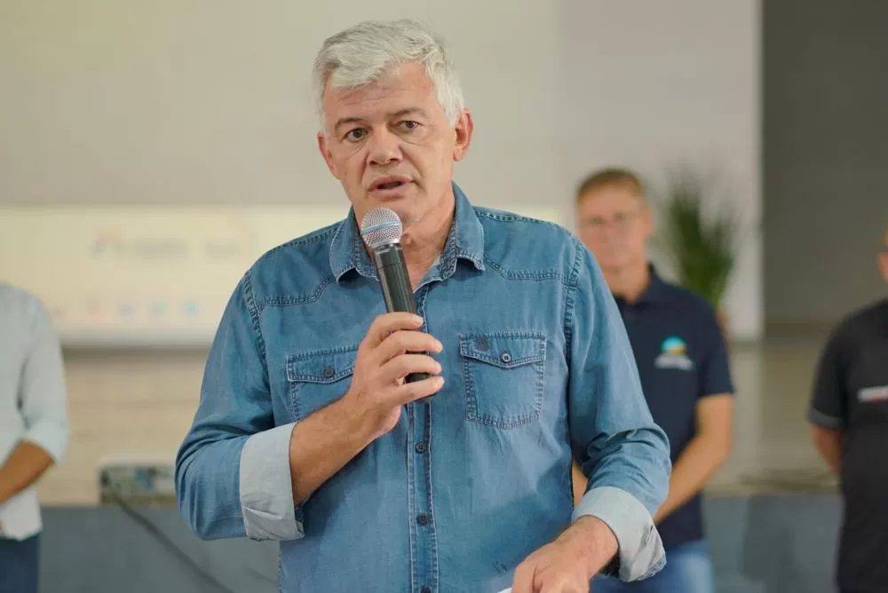 Diretor de Coordenação da Itaipu, Carlos Carboni.. Fotos: Alexandre Marchetti/Itaipu Binacional.