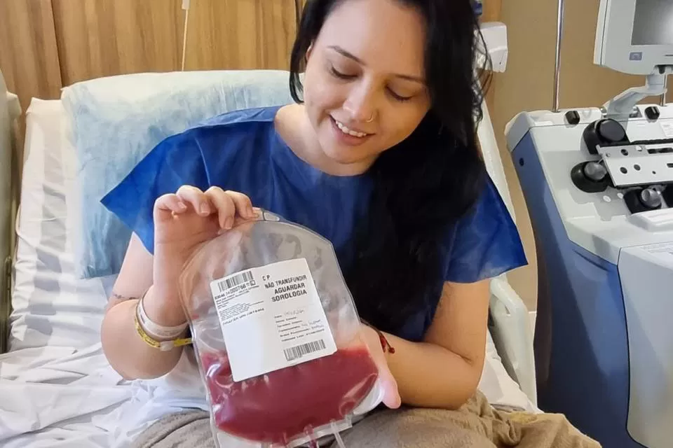Medula óssea: hemonúcleo celebra recorde de compatibilidade; veja como doar - Na foto, Fabiani Greggio Kobielski Foto: SESA-PR