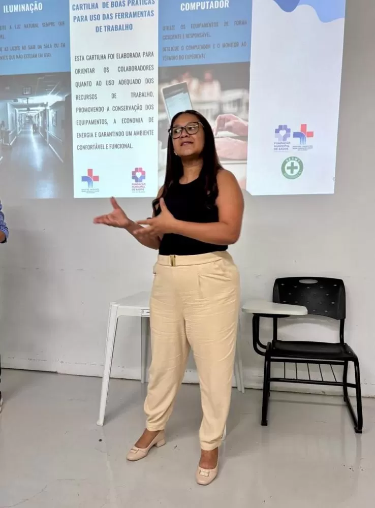 Hospital Municipal realiza treinamentos para reforçar consumo consciente de energia