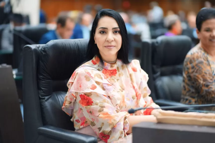 Deputada Cantora Mara Lima (Republicanos).Créditos:Divulgação/Assessoria Parlamentar