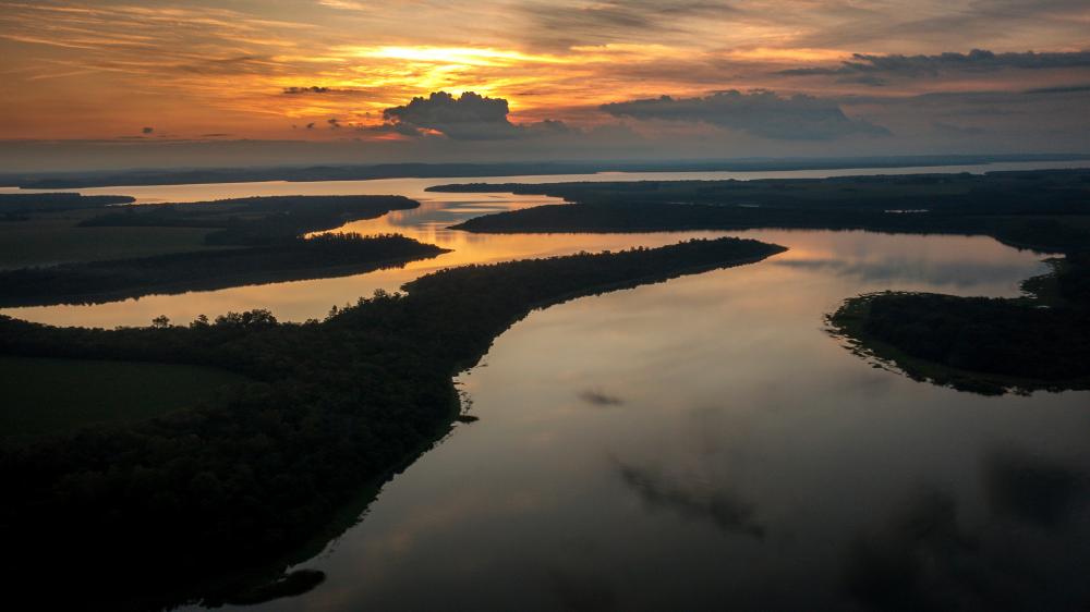 Reservatório de Itaipu. Foto: Edino Krug/Itaipu Binacional
