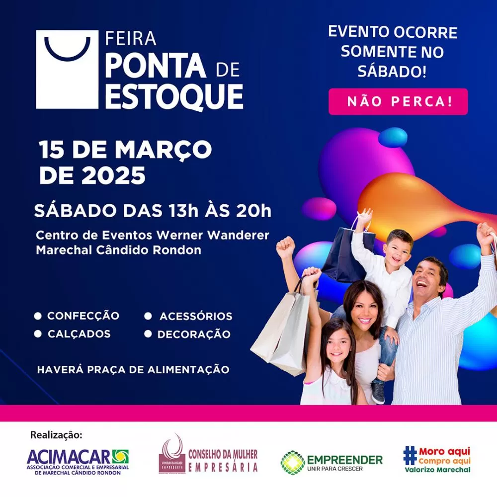 Conselho da Mulher Empresária Promove a Feira Ponta de Estoque