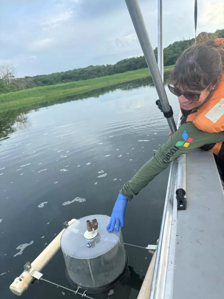 Itaipu promove investigação sobre balanço de carbono do reservatório