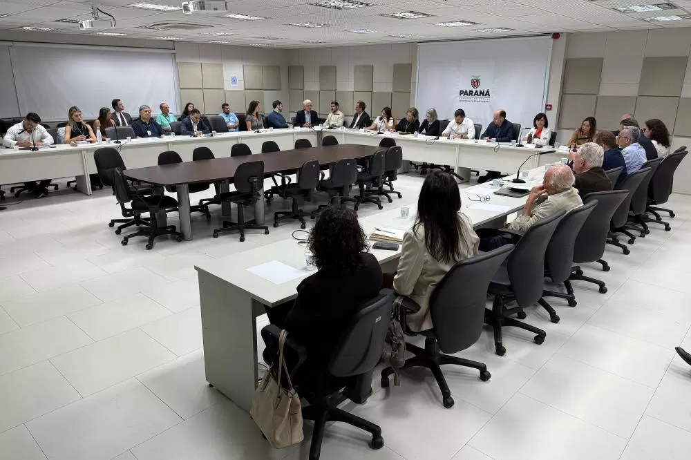 Governo do Paraná recebe missão do Banco Mundial para estruturação do Programa de Segurança Hídrica Foto: Leonardo Sguarezi/SEPL-PR