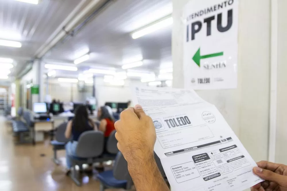 IPTU: Prefeitura de Toledo já arrecadou 24,98% dos valores lançados em 2025
