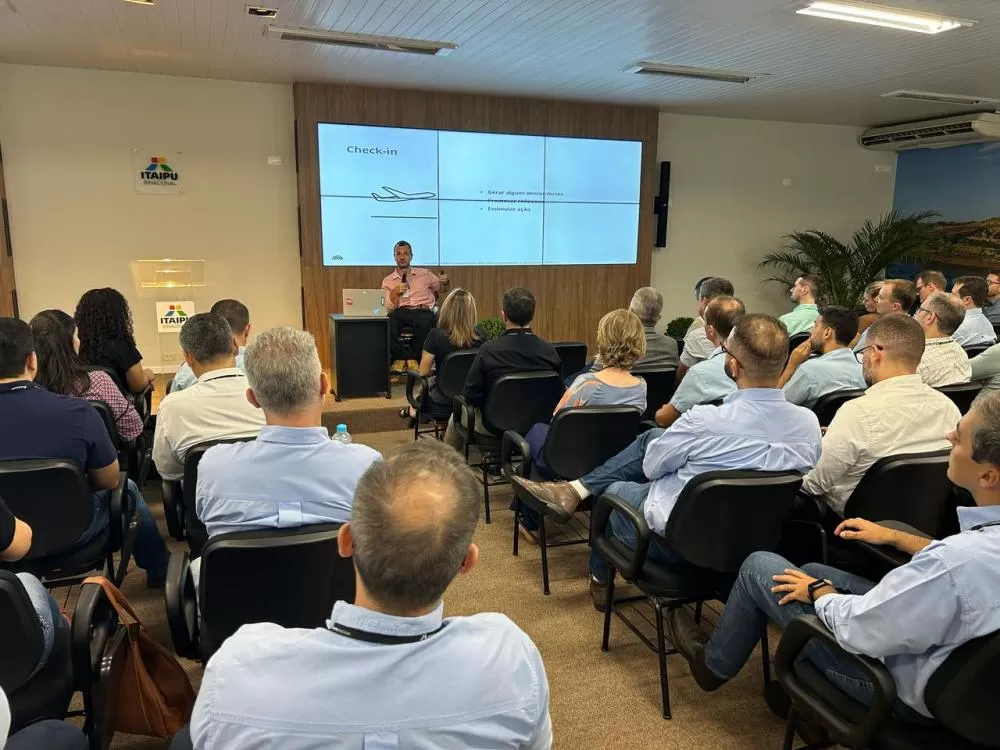 Foto do diretor administrativo da Itaipu, Iggor Rocha | Foto: Jessica Maris/Itaipu Binacional.