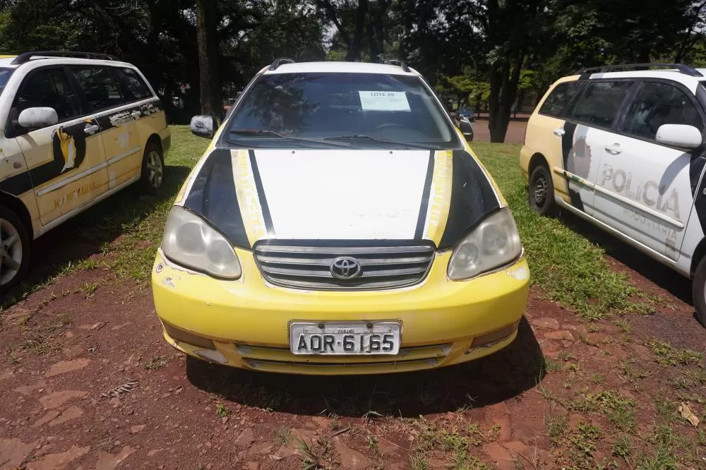 Governo do Paraná realiza leilão de veículos em Cascavel; visitação começa nesta semana. Foto: SEAP-PR