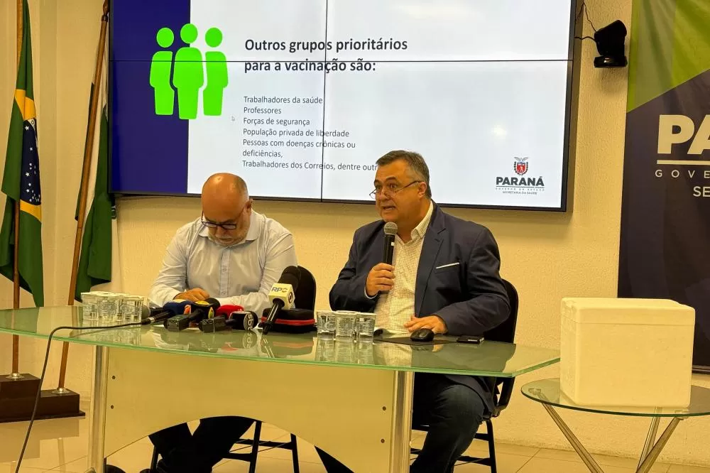 Com apoio dos municípios, Paraná inicia campanha de vacinação contra a gripe nesta terça Foto: SESA