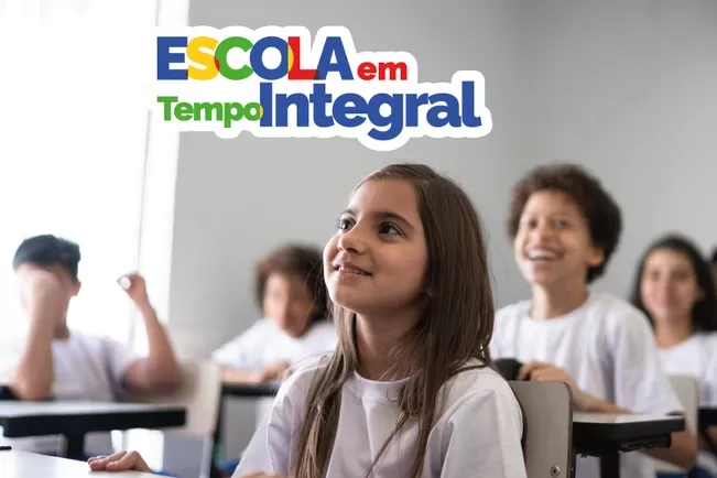O Escola em Tempo Integral promove a criação de matrículas em tempo integral em todas as etapas e modalidades da educação básica. Foto: MEC / Divulgação