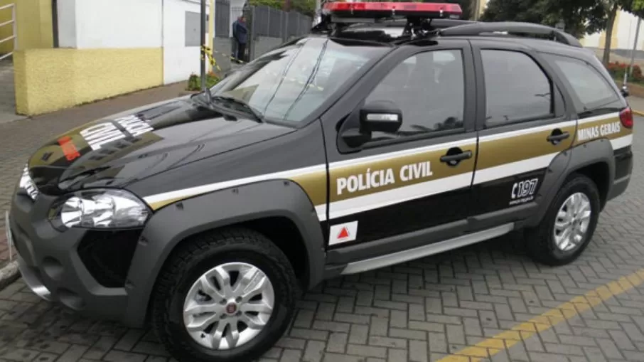 Reprodução/PCMG Viatura da Polícia Civil de Minas Gerais (PCMG)