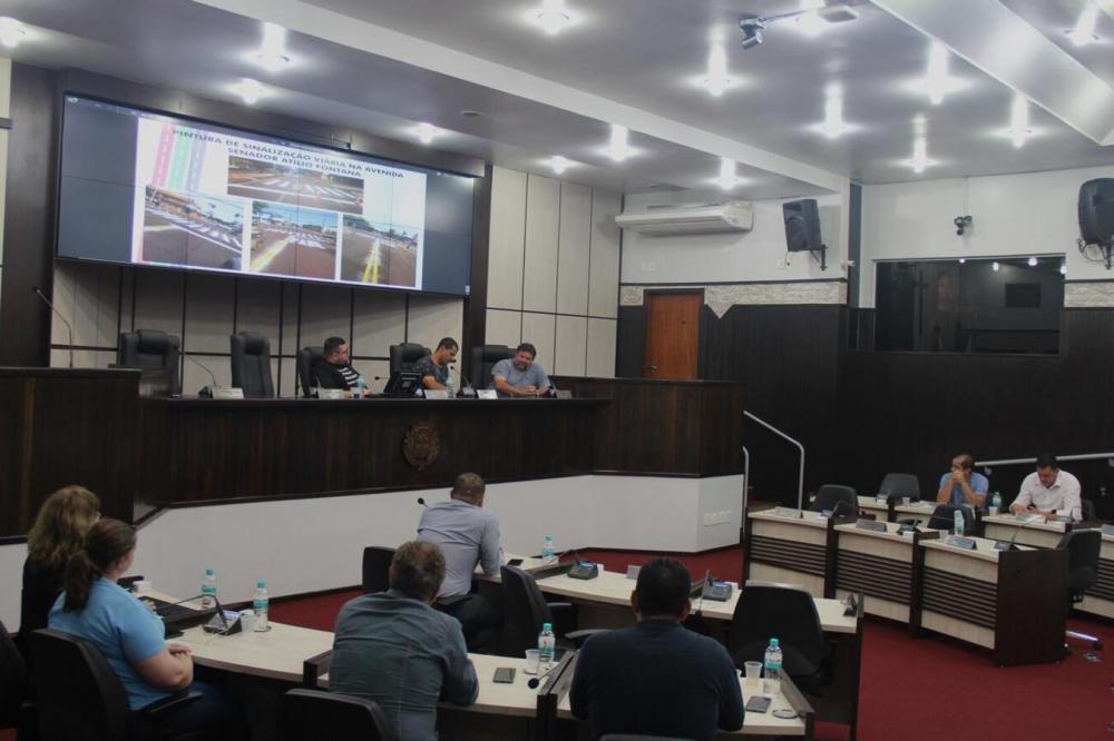 Emdur apresentou resultados do 1º semestre de 2023 aos vereadores