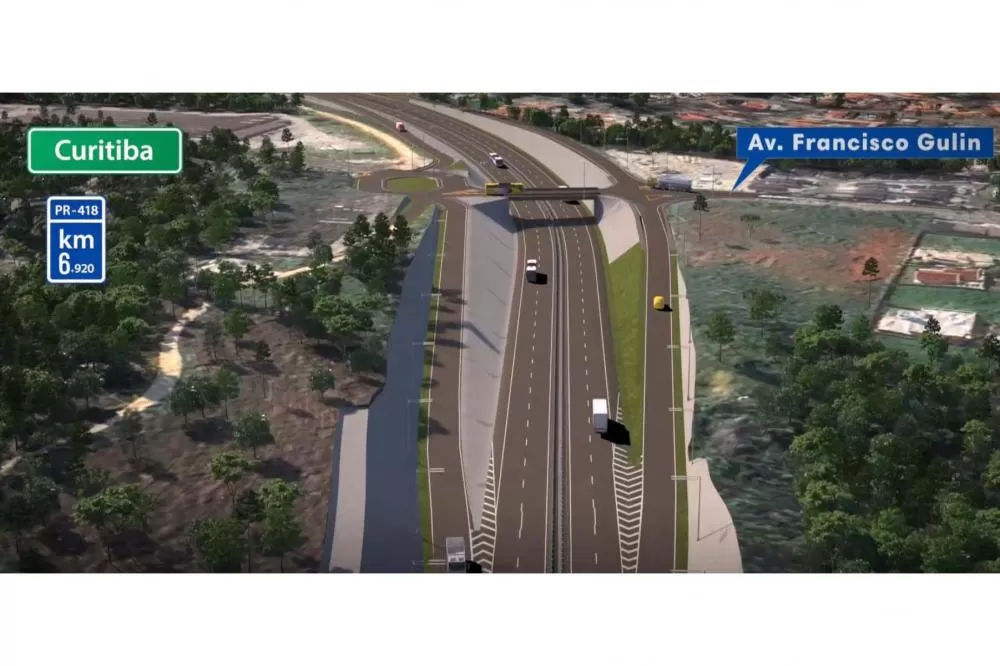 Com duplicação do Contorno Norte, Via Araucária divulga detalhes das primeiras obras