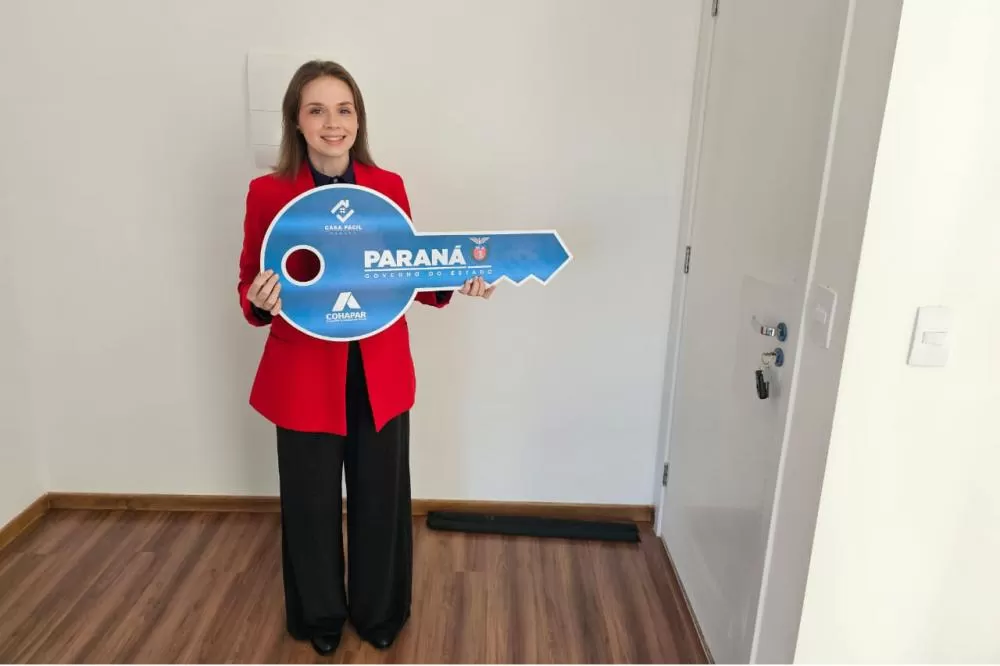 Mais 168 famílias de Toledo, na região Oeste do Paraná, realizaram o sonho da casa própria com a entrega do Residencial Forte dos Lagos Foto: Divulgação Cohapar