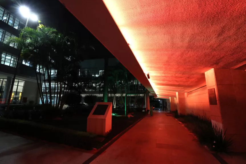 A campanha Maio Laranja foi instituída por meio da Lei Nº 14.432, de 3 de agosto de 2022.Créditos:Orlando Kissner/Alep