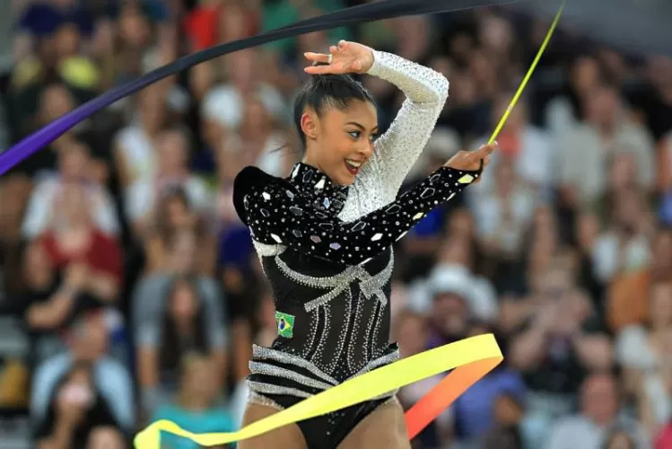 Secretaria do Esporte sedia Campeonato de Ginástica Rítmica com Barbara Domingos Foto: Ricardo Bufolin/CBG