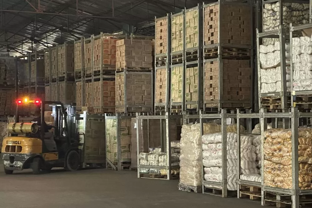 Governo do Paraná faz a entrega da 3ª remessa de produtos que compõem o cardápio escolar Foto: Karina Audrey/FUNDEPAR