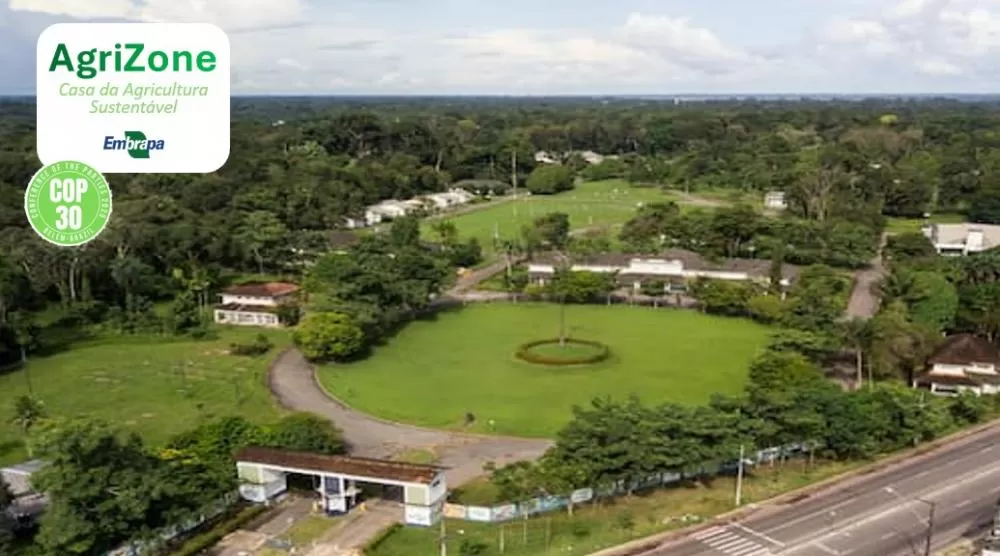 Espaço da AgriZone na Embrapa Amazônia Oriental, em Belém (PA)