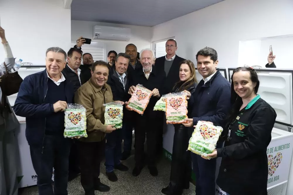 Estado moderniza Banco de Alimentos da Ceasa Cascavel e anuncia revitalização da unidade Foto: Ari Dias/AEN