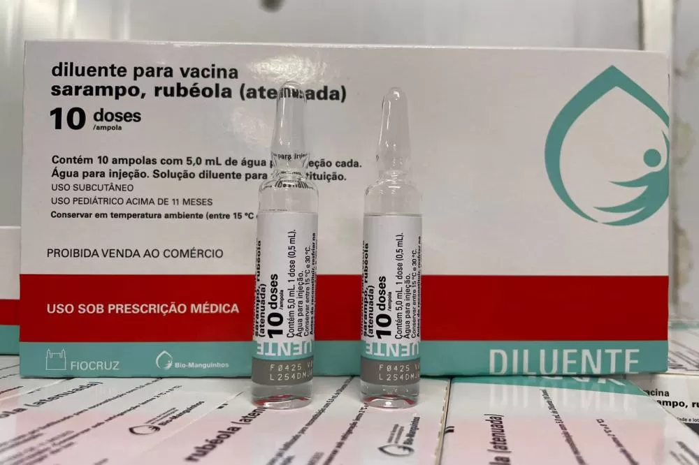 Paraná implanta “Dose Zero” do sarampo em crianças para prevenir reintrodução da doença no Estado Foto: SESA-PR