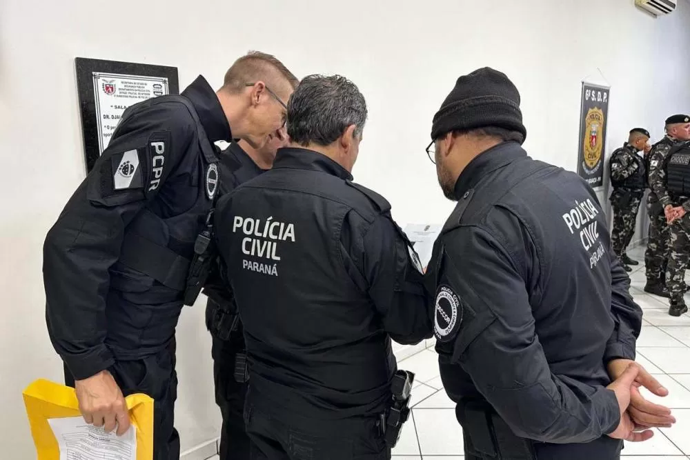 PCPR cumpre 15 ordens judiciais contra grupo envolvido em fraude na locação e venda de veículos Foto: PCPR