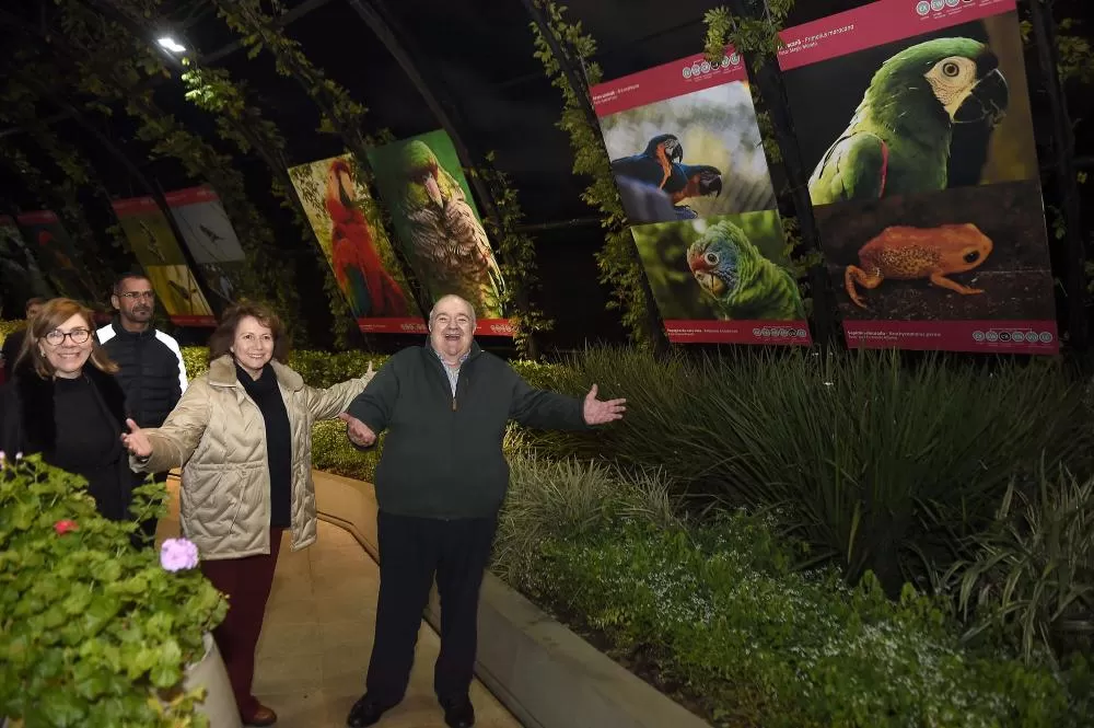 Rafael Greca, secretário estadual do Desenvolvimento Sustentável, durante a abertura da exposição fotográfica “Fauna Ameaçada é Fauna a Ser Salva”, na quinta-feira (5), no Jardim Botânico de Curitiba. Foto: Denis Ferreira Netto/SEDEST