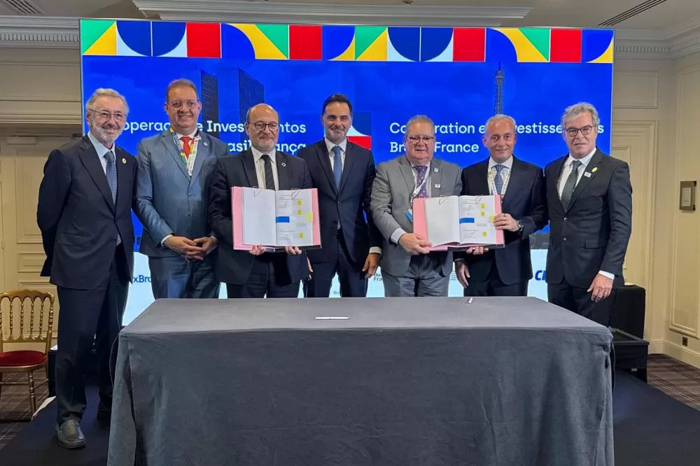 R$ 770 milhões: BRDE e Agência Francesa selam parceria para projetos ambientais e do clima Foto: Juliana Roll/BRDE