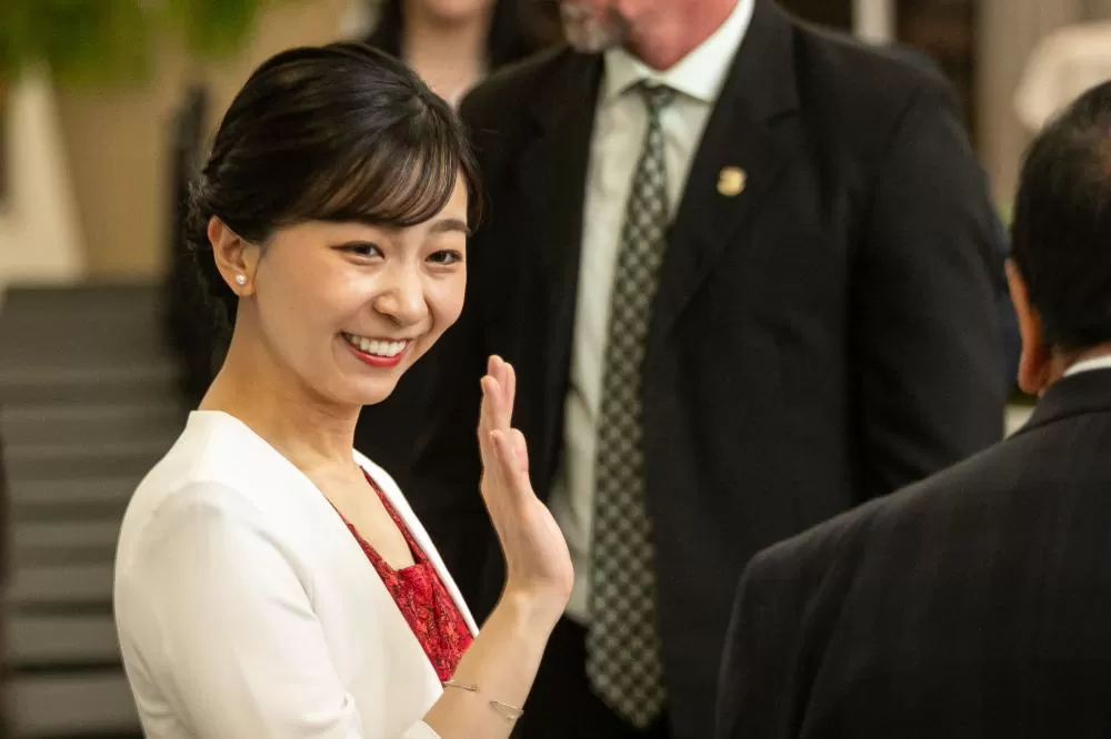 Princesa Kako de Akishino exalta memória dos imigrantes japoneses em visita a Maringá Foto: Roberto Dziura Jr/AEN