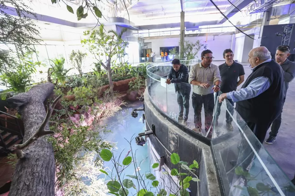 Em fase final de construção, o AquaFoz tem previsão de entrar em funcionamento no segundo semestre deste ano Foto: Daniel Castellano/SEDEST-PR