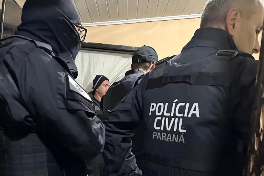 PCPR cumpre 10 mandados contra envolvidos em tentativa de latrocínio de motorista de aplicativo Foto: PCPR