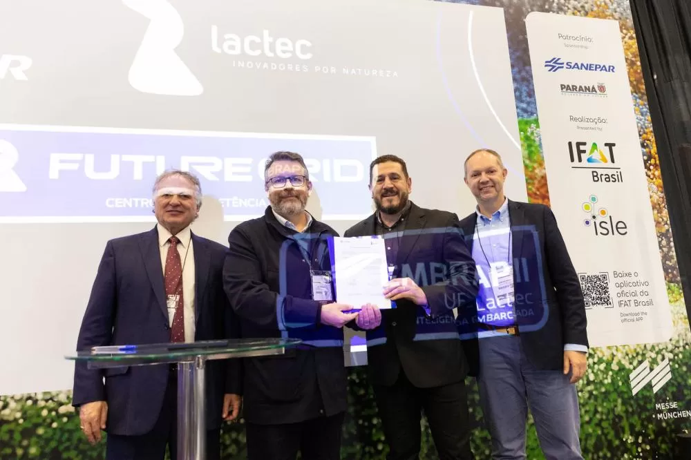 Sanepar leva projetos de inovação à IFAT Brasil 2025 e reforça protagonismo no saneamento Foto: Sanepar