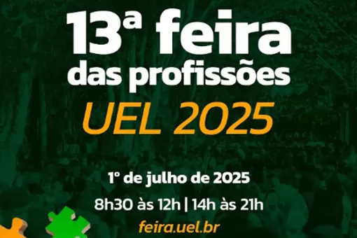 Feira das Profissões da UEL apresenta 53 graduações para mais de 20 mil alunos Foto: UEL