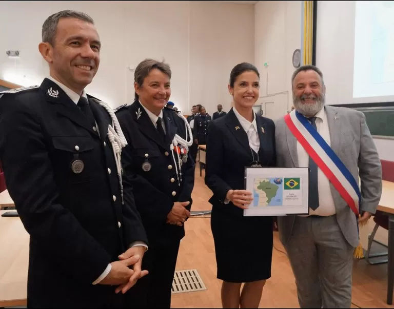 Carla Ramacciotti na aposentadoria do K9 Echo (Nov/23)