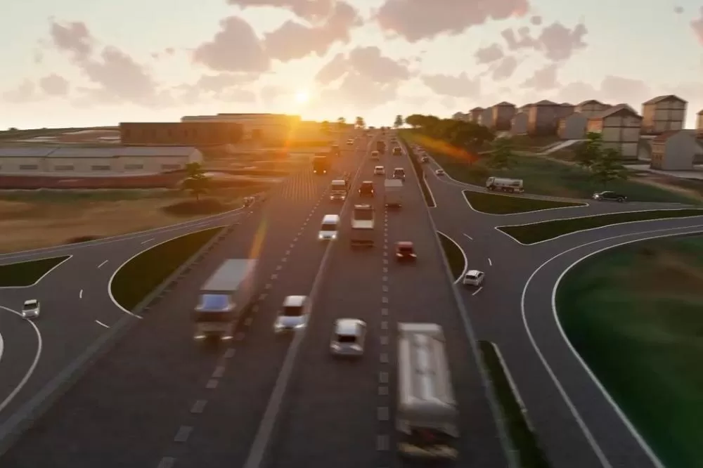 Estado vai investir R$ 400 milhões na duplicação em concreto do Contorno Sul de Maringá Foto: DER-PR