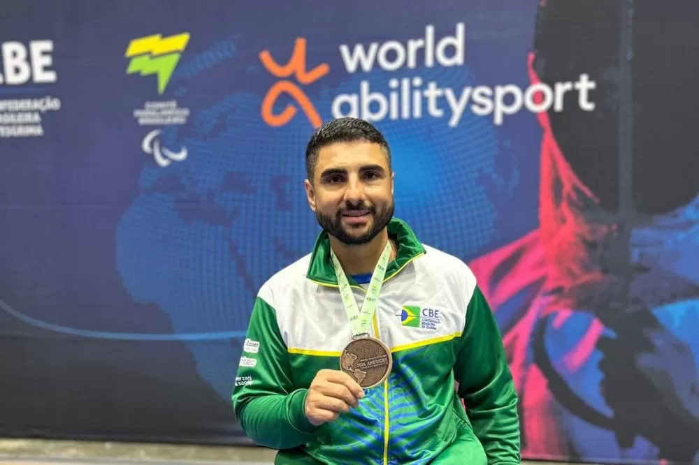Com apoio do Estado, paranaense disputa Campeonato Brasileiro de Paraesgrima Foto: Clodoaldo Zafatoski
