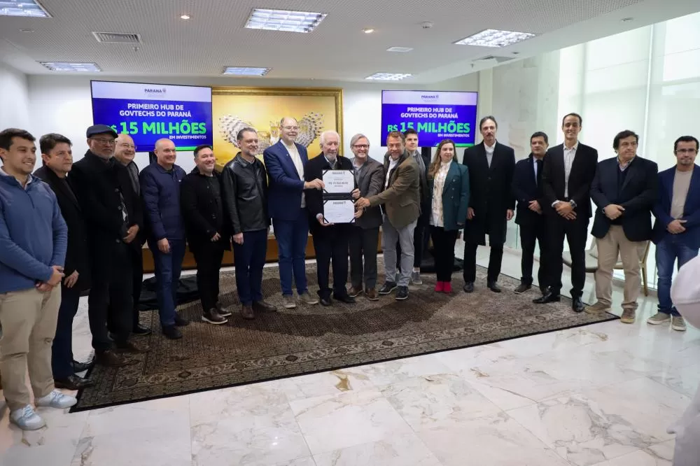 Com foco em inovação, Paraná cria primeiro Hub de GovTechs do Brasil Foto: Ari Dias/AEN